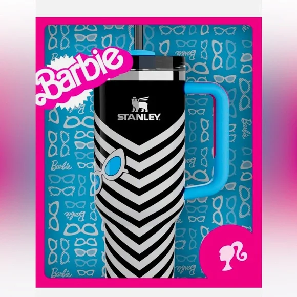 BRAND NEW Barbie x Stanley Tumbler 1959 ORIGINAL 40oz Quencher, SHIPS FA… - Picture 6 of 8